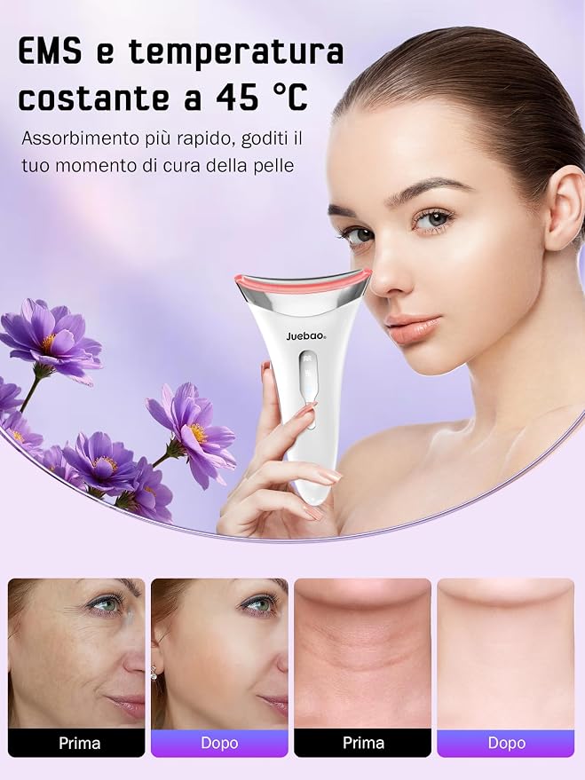 massaggiatore viso e collo