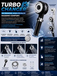 soffione doccia turbo