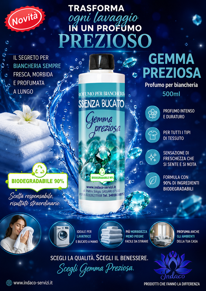 gemma preziosa bucato