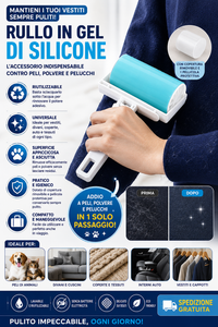 Rullo in Gel di Silicone