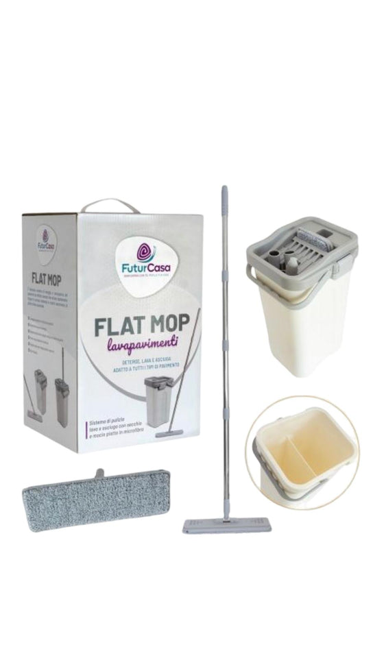 flat mop lavapavimenti