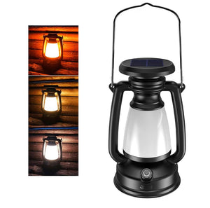 Lanterna solare vintage 3 in 1