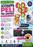 Acchiappa peli per lavatrice